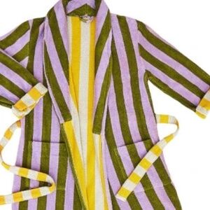 Dusen Dusen Stripe Terry Robe